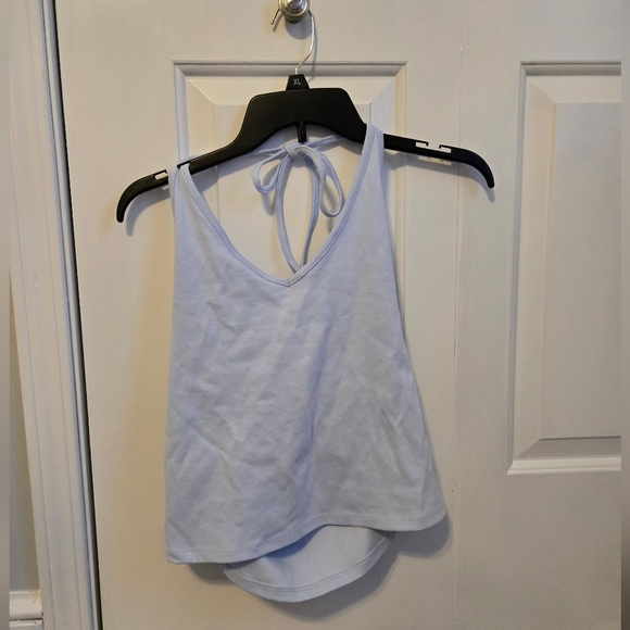 Light Blue Halter Top - Picture 1 of 1